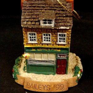 1999 Collectible Limited Edition Baileys Irish Cream Christmas Tree Ornament